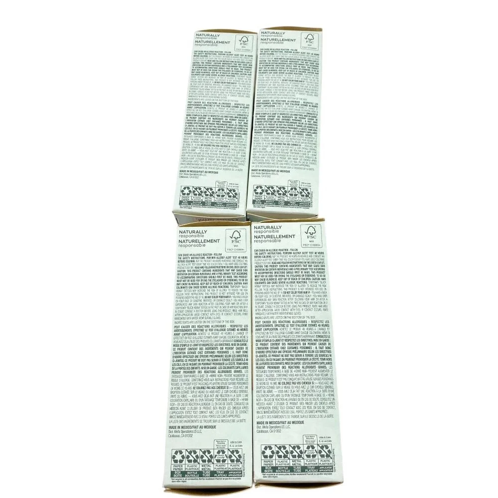 Clairol‎ Root Touch-Up Natural Instincts #8 Medium Blonde lot of 4